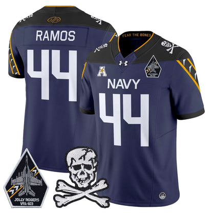 Navy Midshipmen 2024 Vapor Limited Jersey - All Stitched