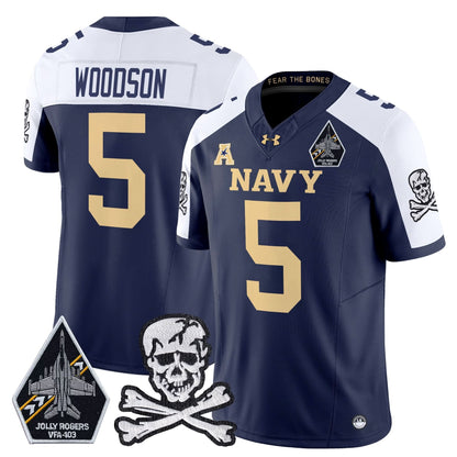 Navy Midshipmen 2024 Vapor Limited Jersey V3 - All Stitched