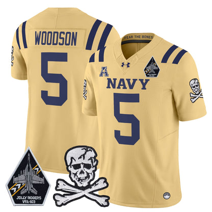 Navy Midshipmen 2024 Vapor Limited Jersey V3 - All Stitched