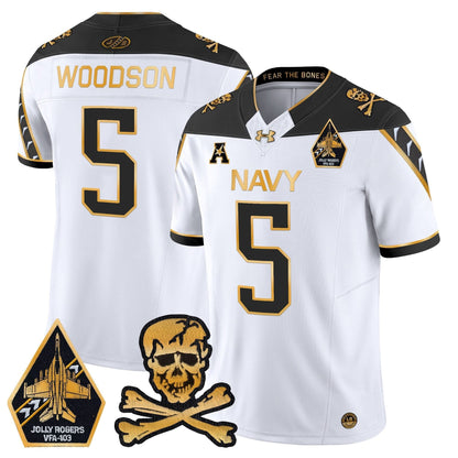 Navy Midshipmen 2024 Gold Vapor Limited Jersey - All Stitched