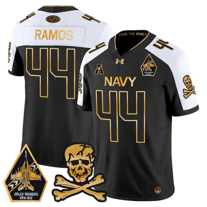 Navy Midshipmen 2024 Gold Vapor Limited Jersey - All Stitched