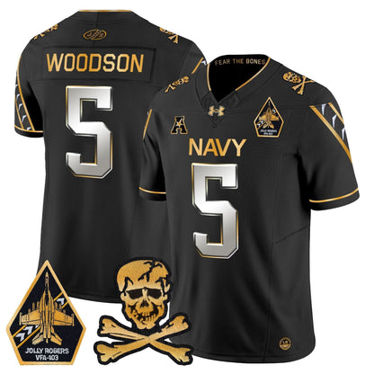 Navy Midshipmen 2024 Gold Vapor Limited Jersey - All Stitched