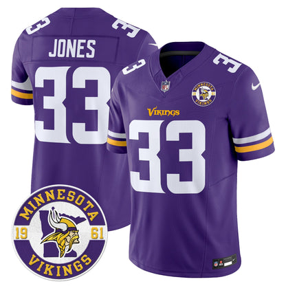 MIN King Of The North Patch Vapor Limited Jersey - Est. 1961 Patch - All Stitched