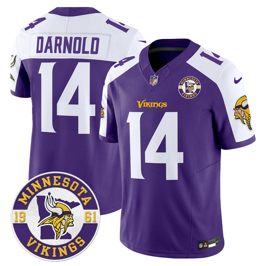 MIN King Of The North Patch Vapor Limited Jersey - Est. 1961 Patch - Stitched