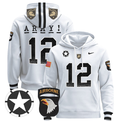 Army Black Knights 2024 Pullover Hoodie V2