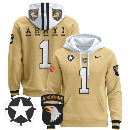Army Black Knights 2024 Pullover Hoodie V2