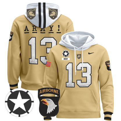 Army Black Knights 2024 Pullover Hoodie V2