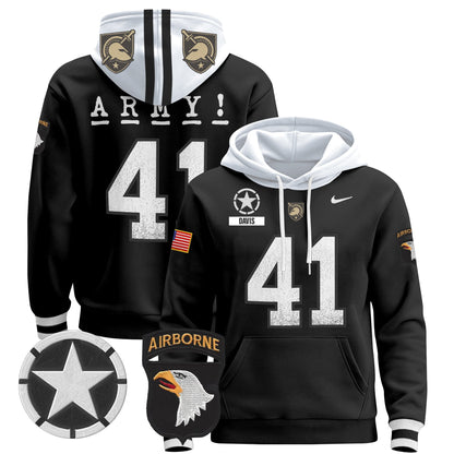 Army Black Knights 2024 Pullover Hoodie V2