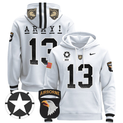 Army Black Knights 2024 Pullover Hoodie V2