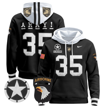 Army Black Knights 2024 Pullover Hoodie V2