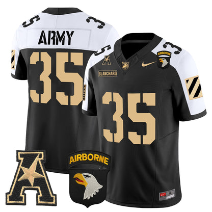 Army Black Knights 101st Airborne Division Patch 2024 Vapor Limited Jersey V3 - All Stitched
