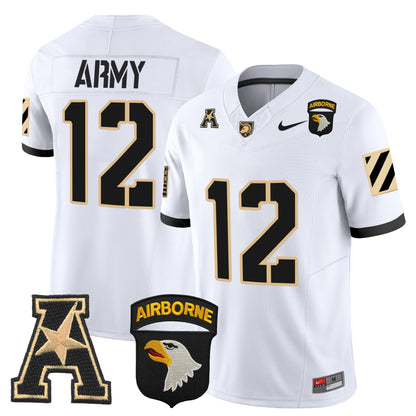 Army Black Knights 101st Airborne Division Patch 2024 Vapor Limited Jersey V3 - All Stitched