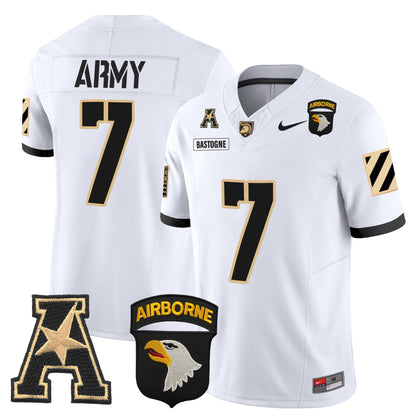 Army Black Knights 101st Airborne Division Patch 2024 Vapor Limited Jersey V3 - All Stitched
