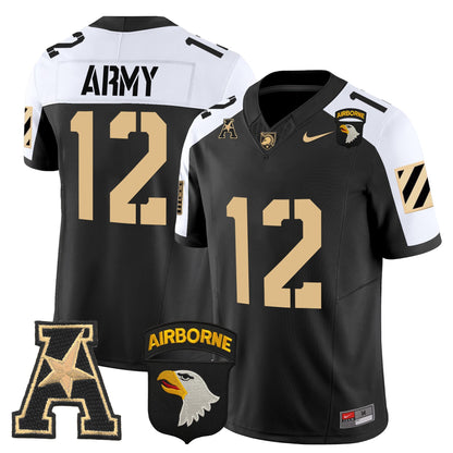 Army Black Knights 101st Airborne Division Patch 2024 Vapor Limited Jersey V3 - All Stitched