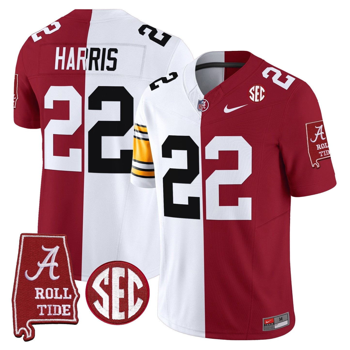 BAMA Split Vapor Limited Jersey - All Stitched