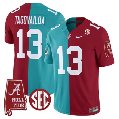 BAMA Split Vapor Limited Jersey - All Stitched