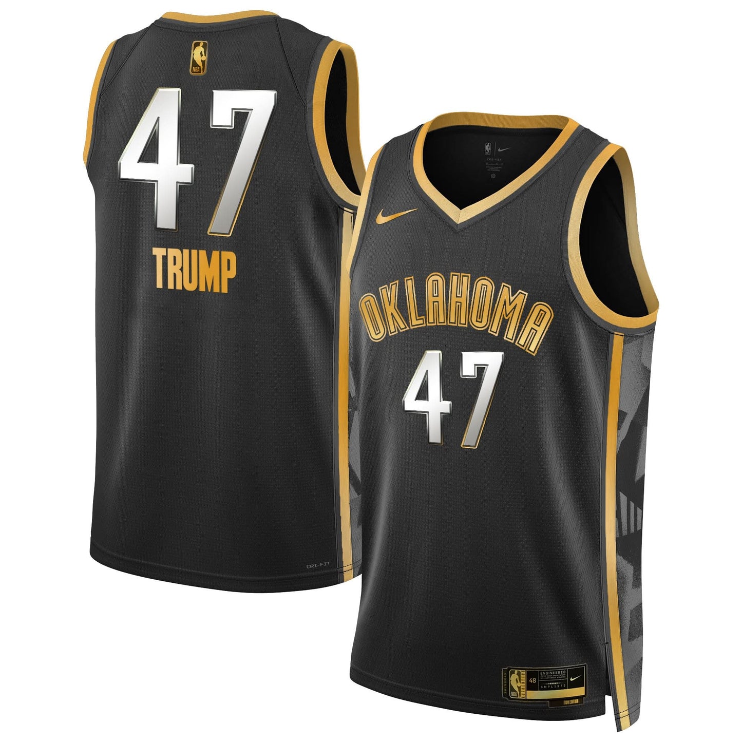 Men's Oklahoma City Thunder 2024/25 City Edition Swingman Jersey - All Stitched