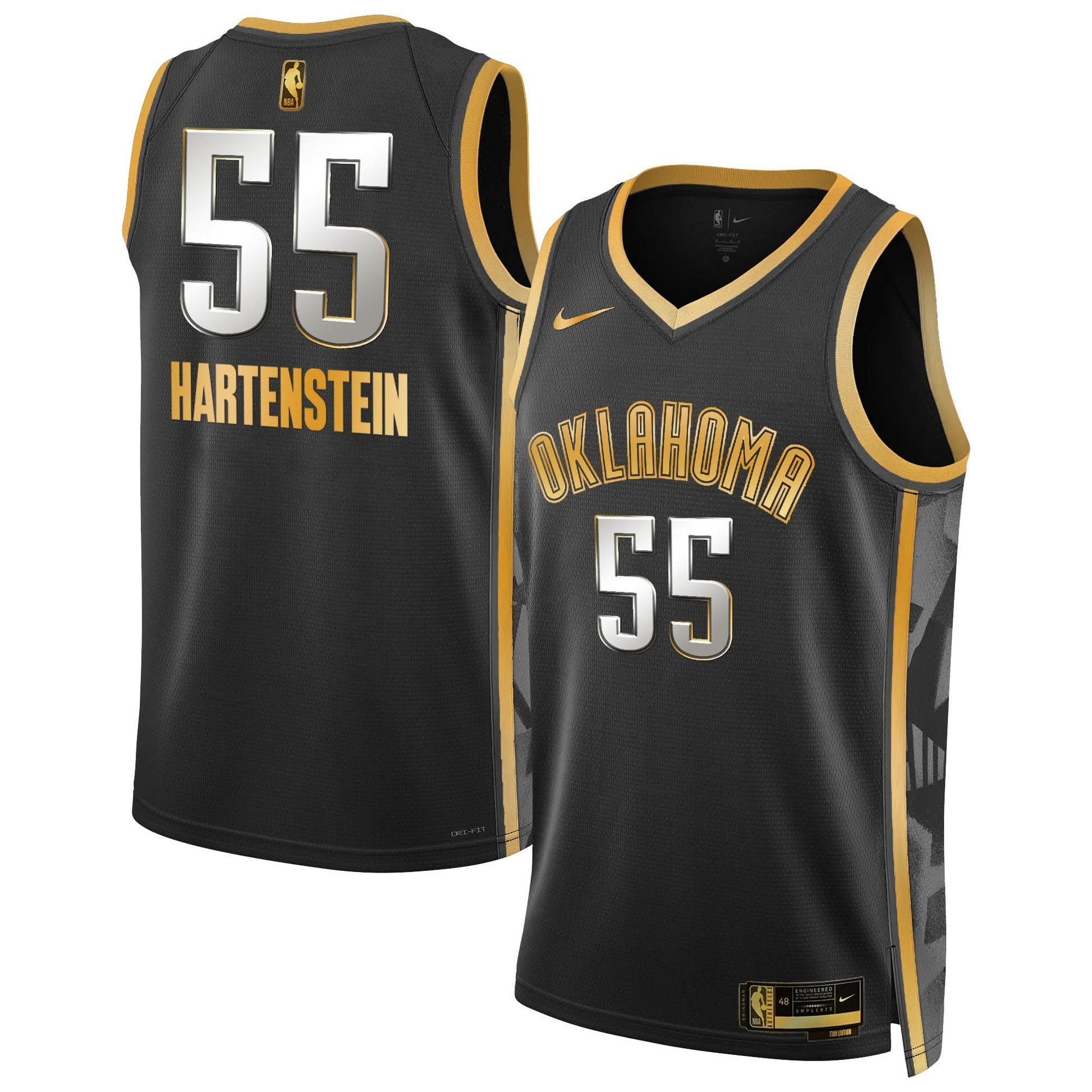 Men's Oklahoma City Thunder 2024/25 City Edition Swingman Jersey - All Stitched