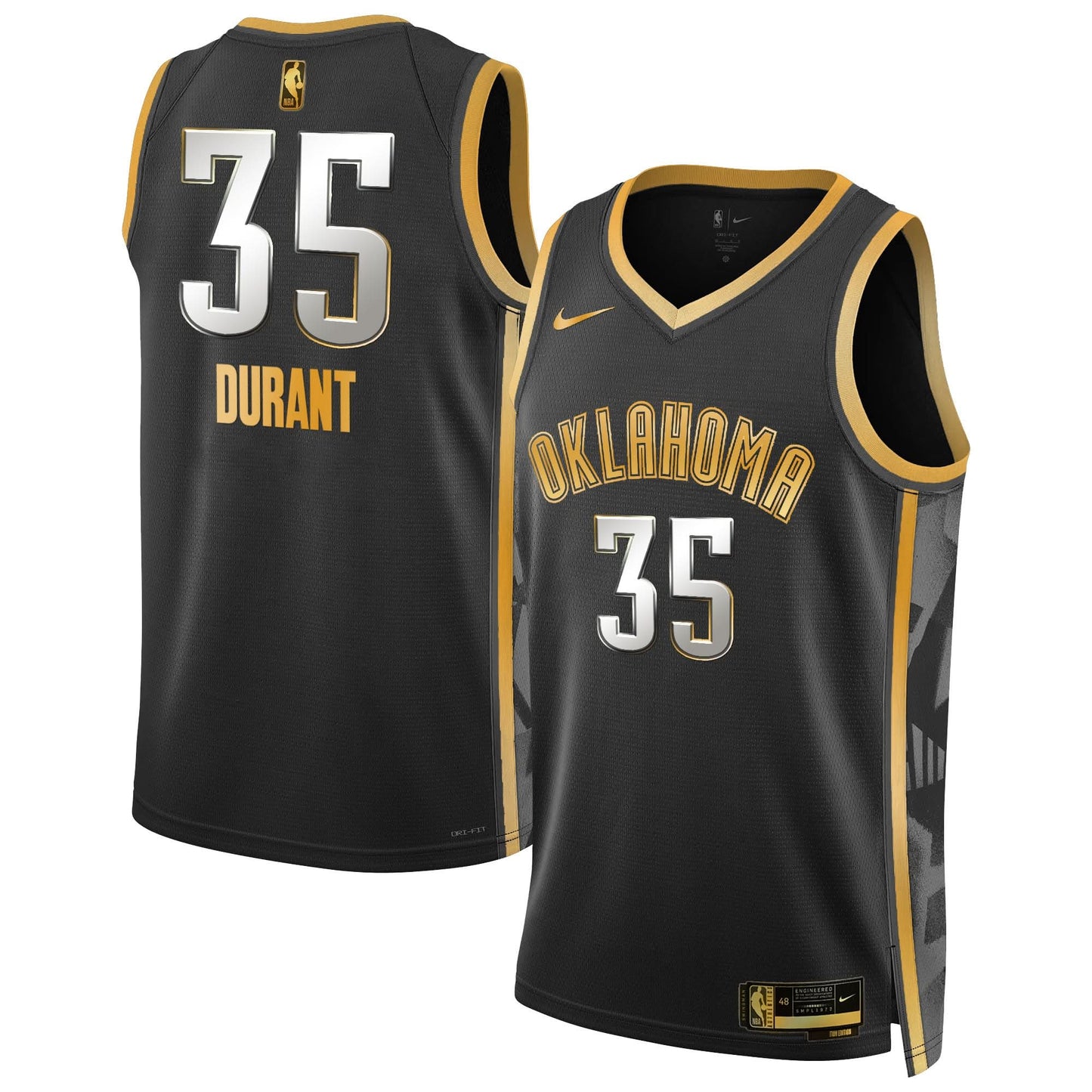 Men's Oklahoma City Thunder 2024/25 City Edition Swingman Jersey - All Stitched