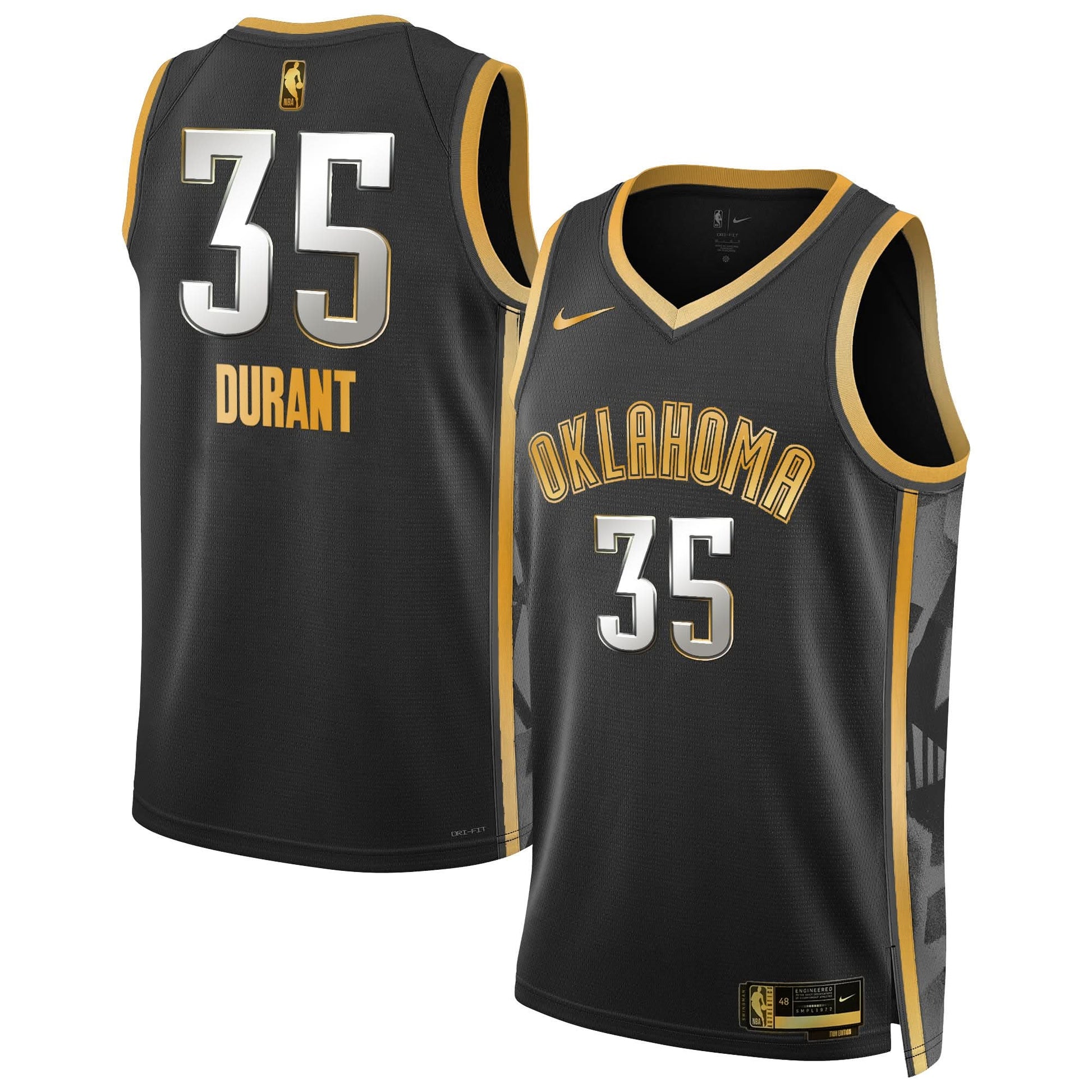 Men's Oklahoma City Thunder 2024/25 City Edition Swingman Jersey - All Stitched