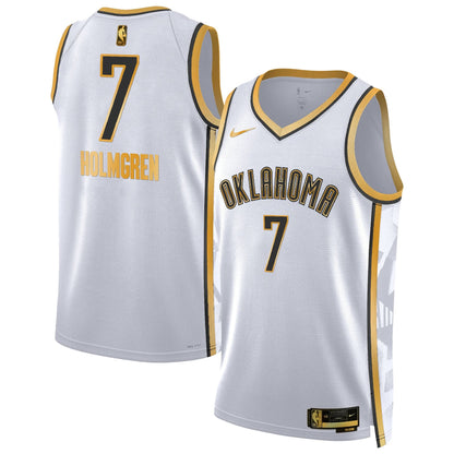 Men's Oklahoma City Thunder 2024/25 City Edition Swingman Jersey - All Stitched