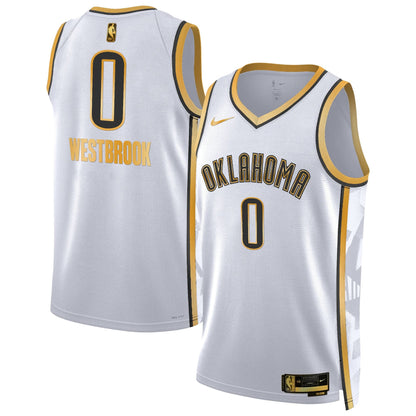Men's Oklahoma City Thunder 2024/25 City Edition Swingman Jersey - All Stitched