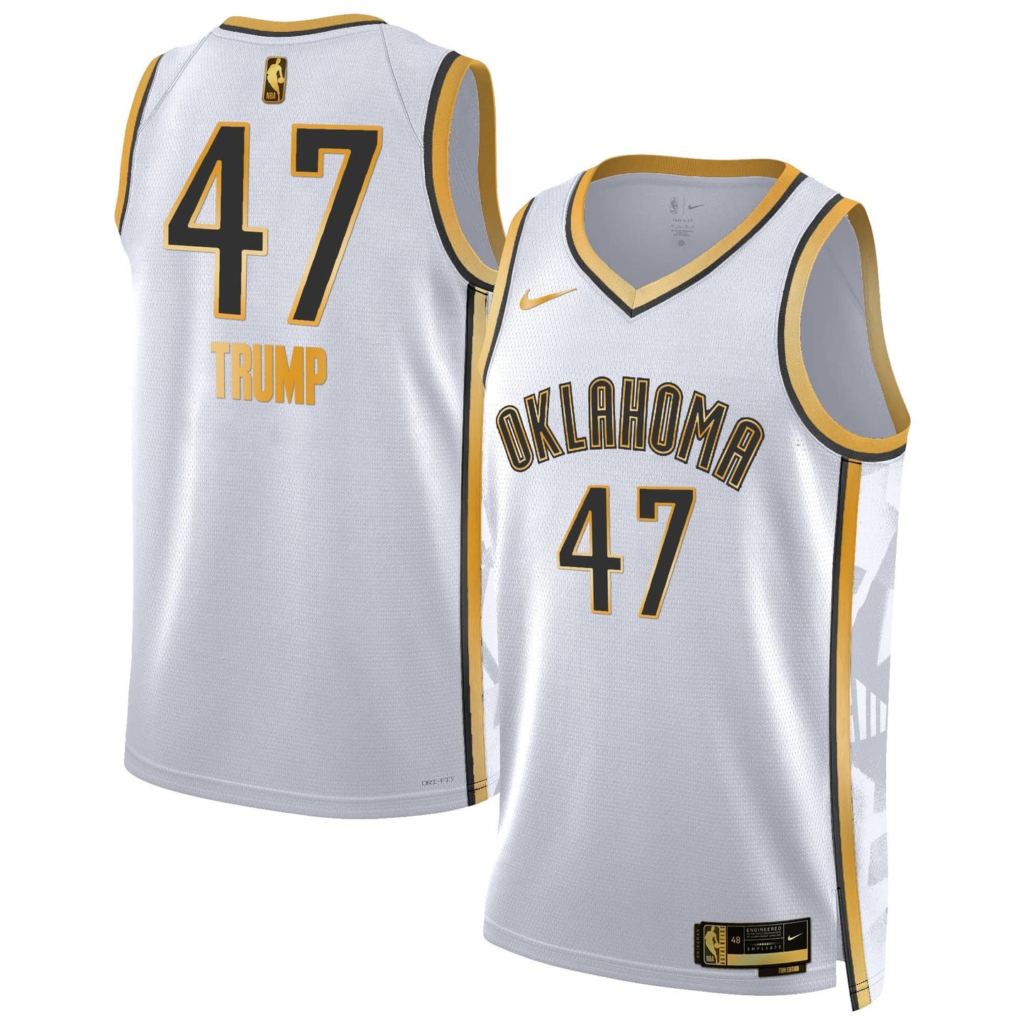 Men's Oklahoma City Thunder 2024/25 City Edition Swingman Jersey - All Stitched
