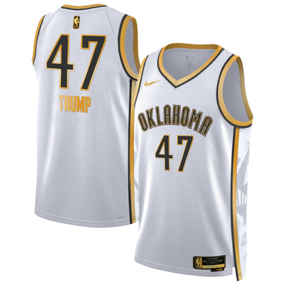 Men's Oklahoma City Thunder 2024/25 City Edition Swingman Jersey - All Stitched