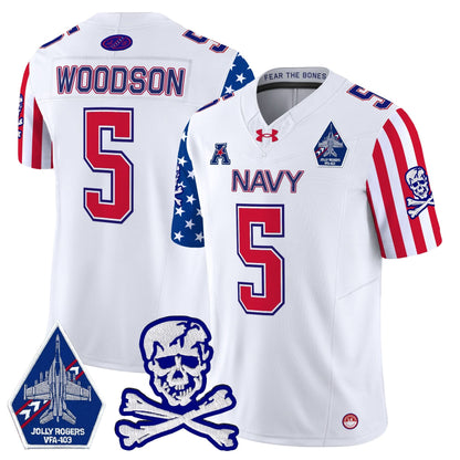 Navy Midshipmen 2024 American Style Vapor Limited Jersey - All Stitched
