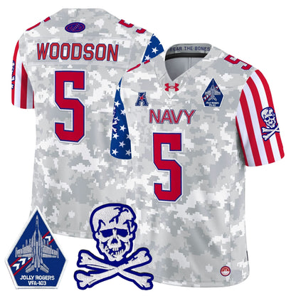 Navy Midshipmen 2024 American Style Vapor Limited Jersey - All Stitched