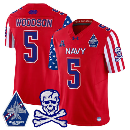Navy Midshipmen 2024 American Style Vapor Limited Jersey - All Stitched
