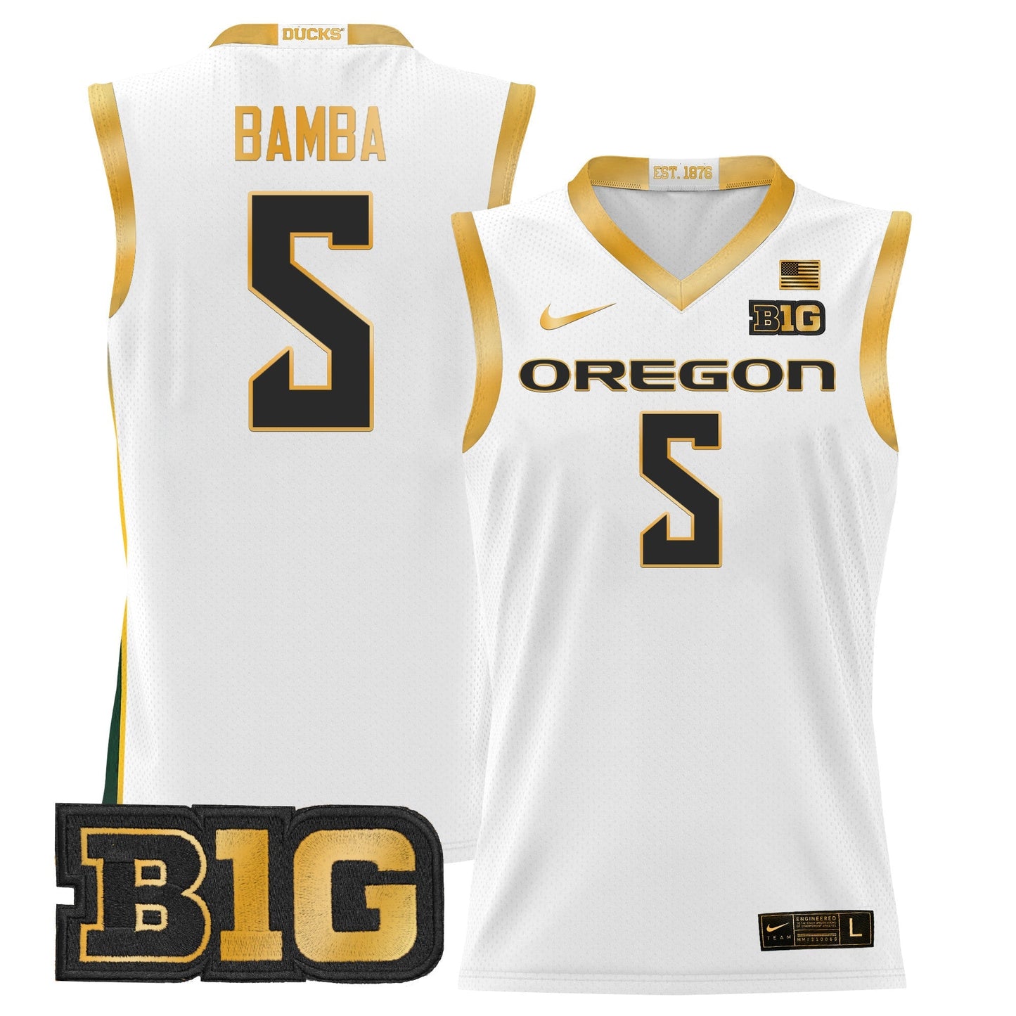 ORE 2024 Lightweight Basketball Jersey - All Stitched
