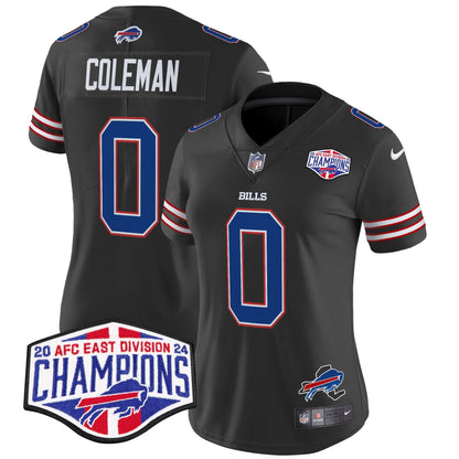 Women's Bills 2024 AFC East Division Champions Vapor Limited Jersey - All Stitched