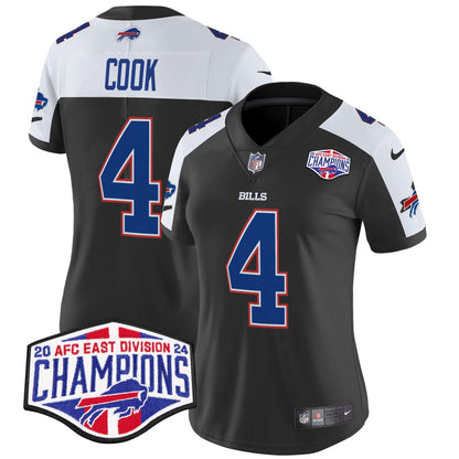 Women's Bills 2024 AFC East Division Champions Vapor Limited Jersey - All Stitched