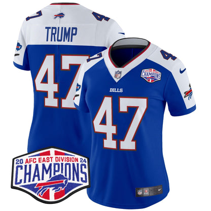 Women's Bills 2024 AFC East Division Champions Vapor Limited Jersey - All Stitched