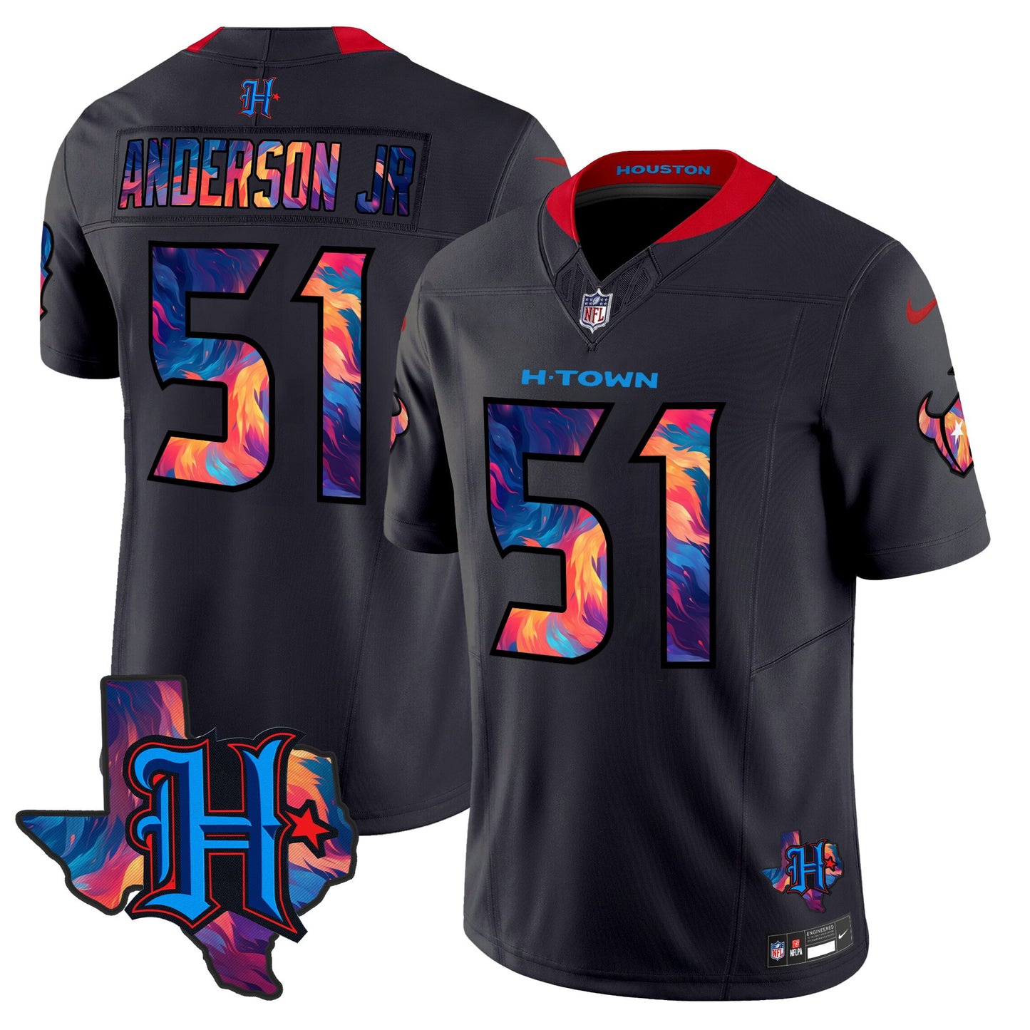 Men's Houston Texans 2024 Special Vapor Limited Jersey - All Stitched