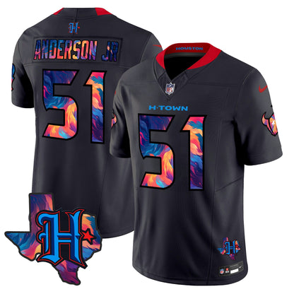Men's Houston Texans 2024 Special Vapor Limited Jersey - All Stitched