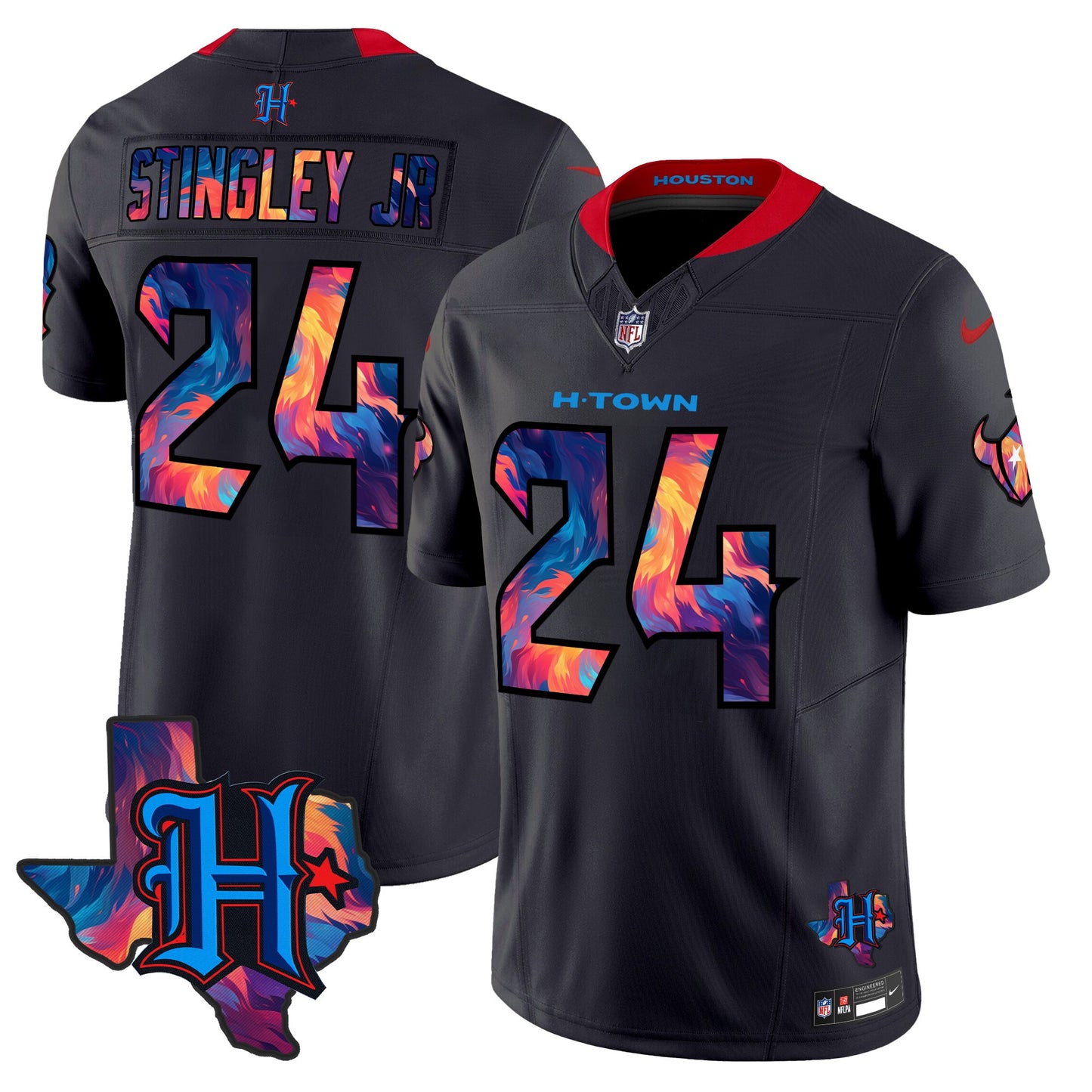 Men's Houston Texans 2024 Special Vapor Limited Jersey - All Stitched