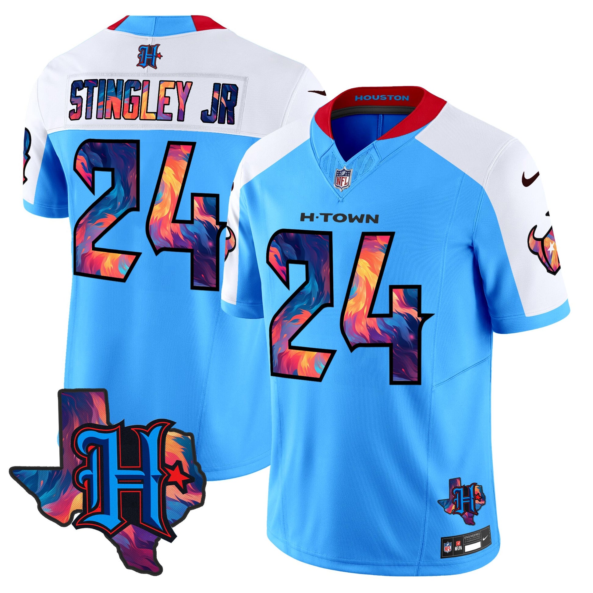 Men's Houston Texans 2024 Special Vapor Limited Jersey - All Stitched