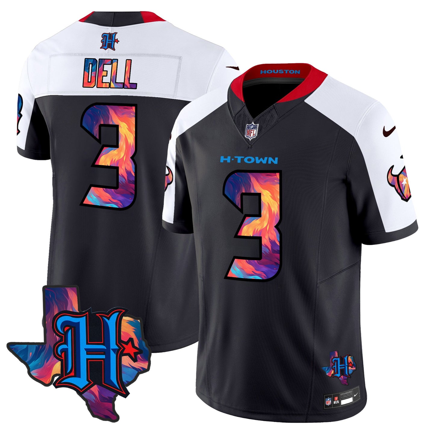 Men's Houston Texans 2024 Special Vapor Limited Jersey - All Stitched