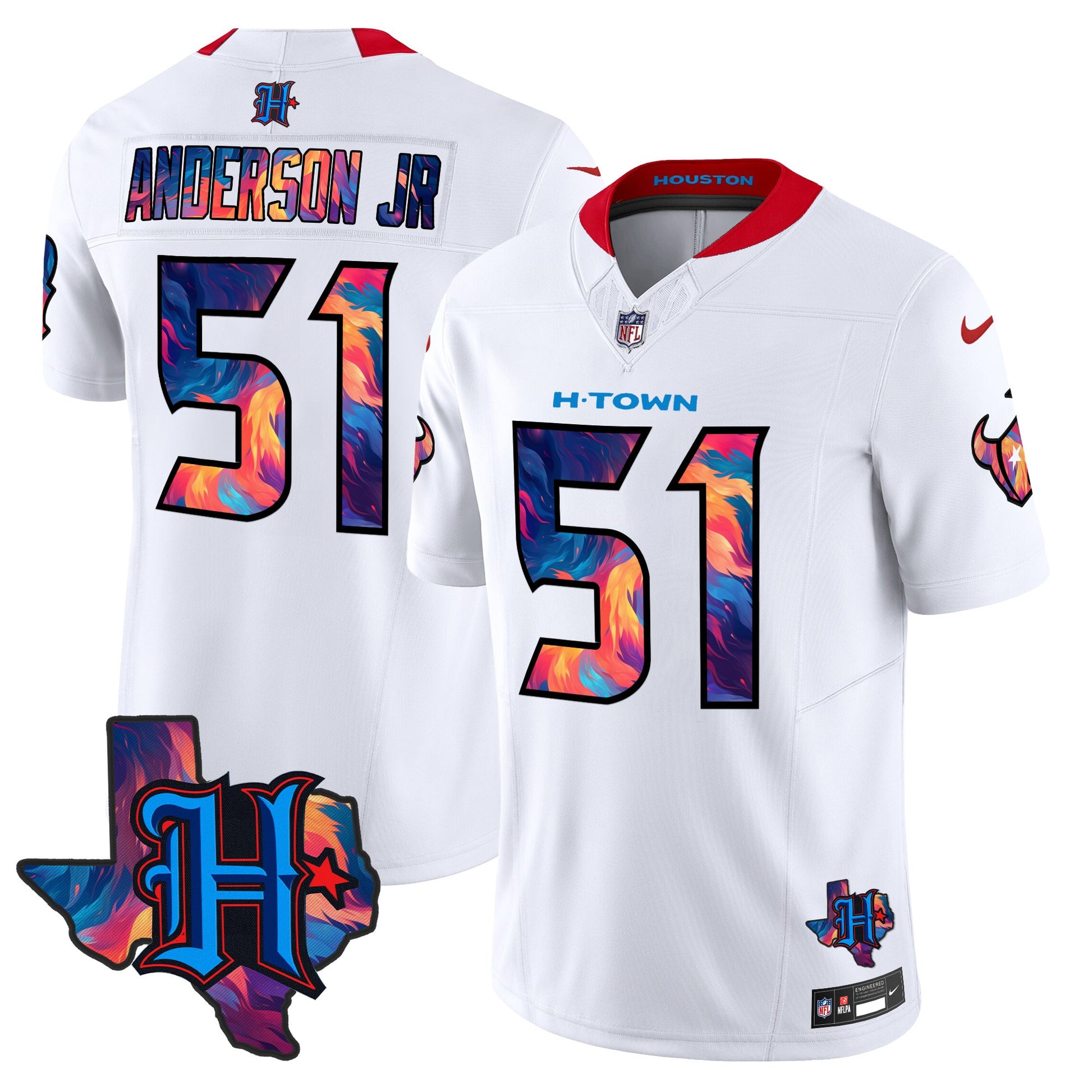 Men's Houston Texans 2024 Special Vapor Limited Jersey - All Stitched