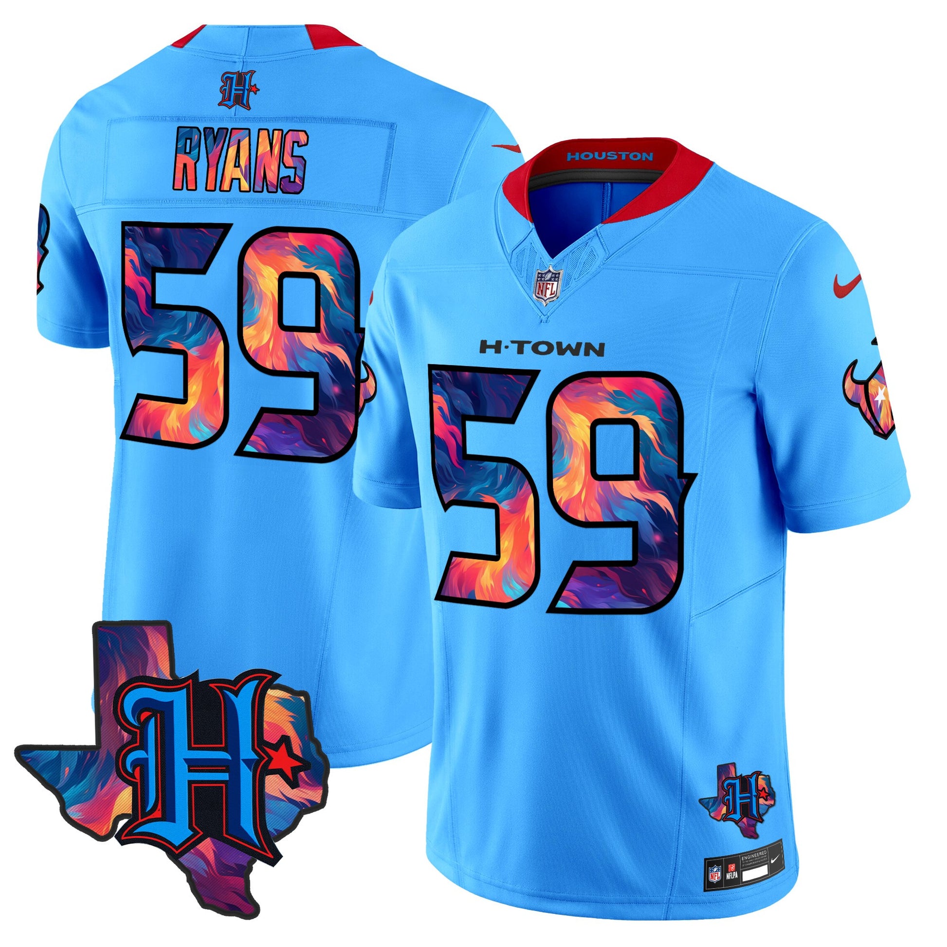 Men's Houston Texans 2024 Special Vapor Limited Jersey - All Stitched