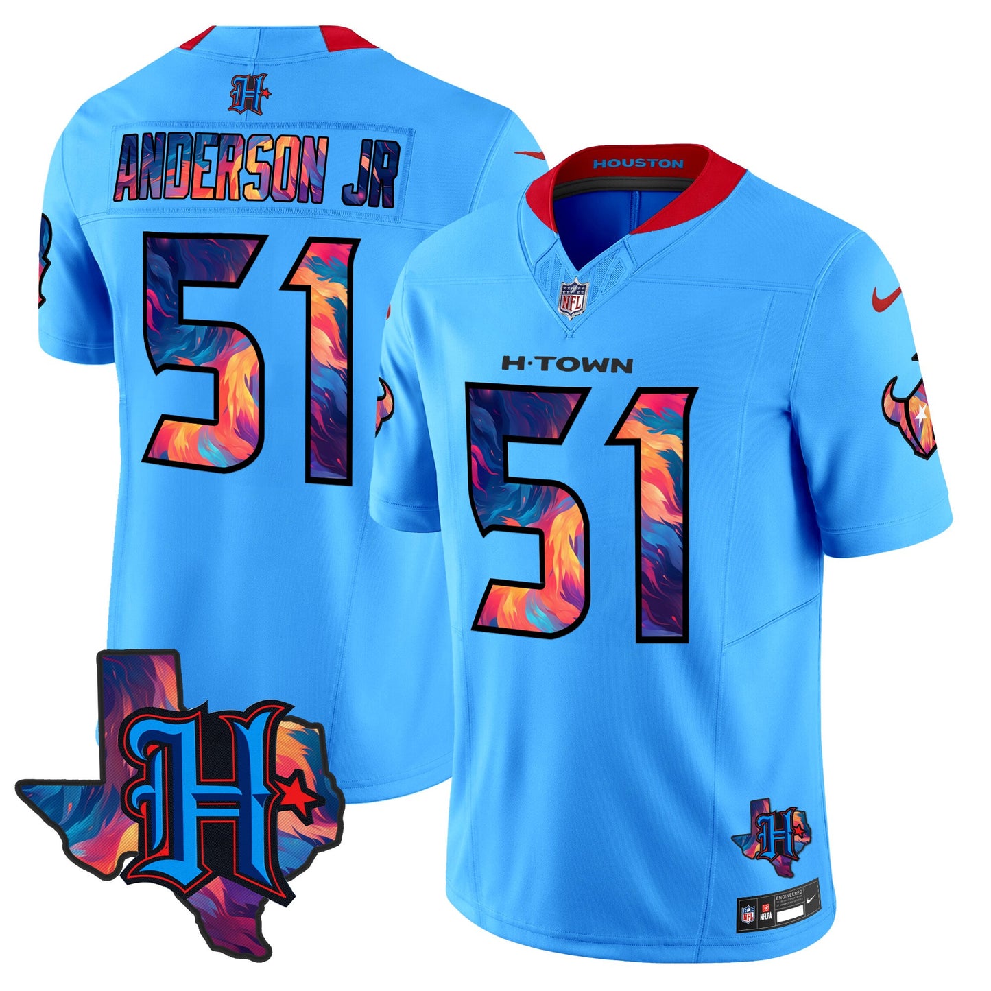 Men's Houston Texans 2024 Special Vapor Limited Jersey - All Stitched