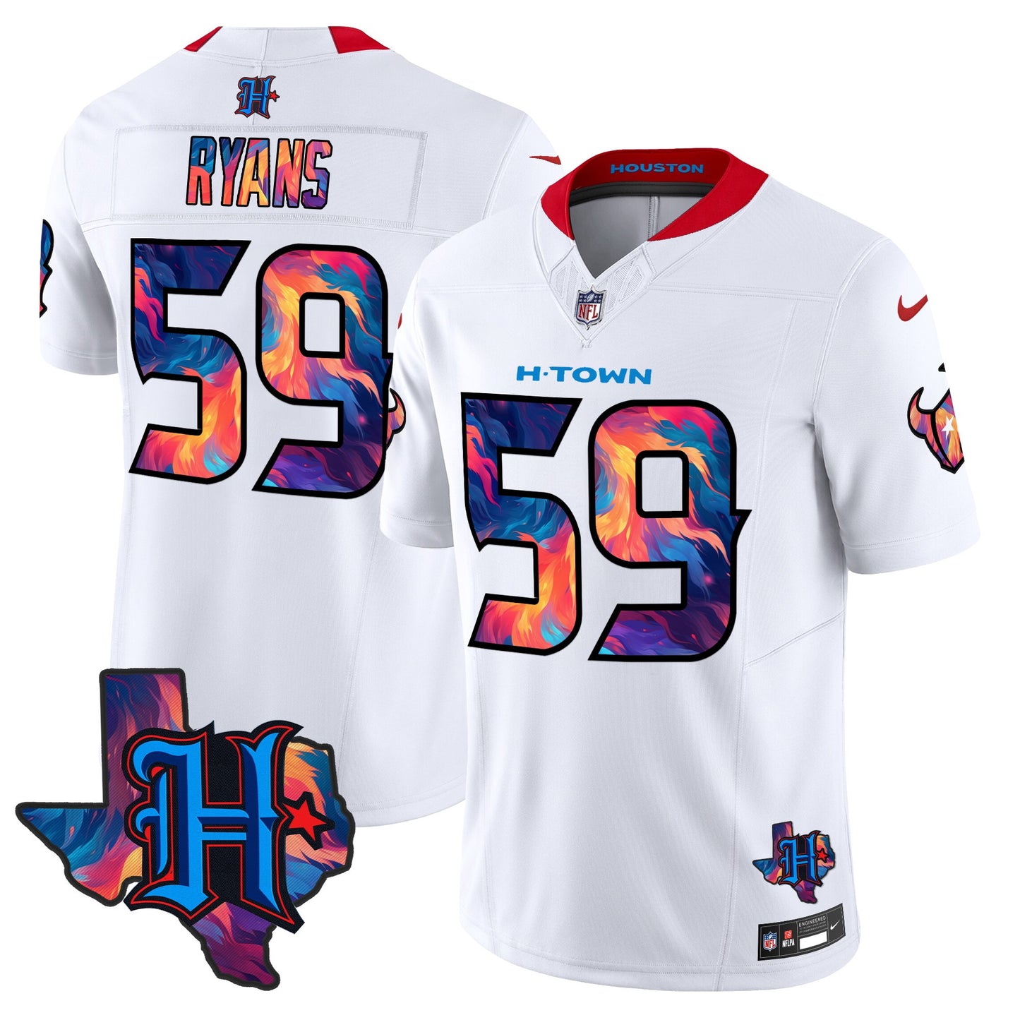 Men's Houston Texans 2024 Special Vapor Limited Jersey - All Stitched
