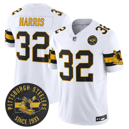 PIT Throwback 1933 Patch Vapor Limited Jersey - All Stitched
