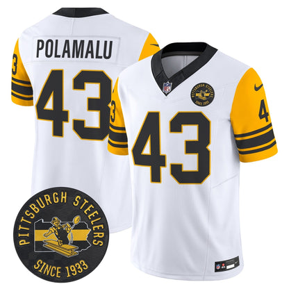 PIT Throwback 1962 Vapor Limited Jersey - Est. 1933 Patch - All Stitched