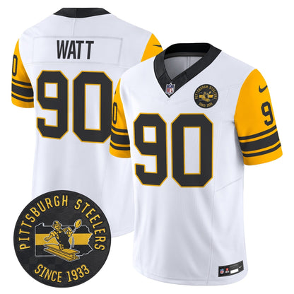 PIT Throwback 1962 Vapor Limited Jersey - Est. 1933 Patch - All Stitched