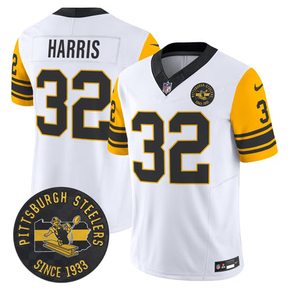 PIT Throwback 1962 Vapor Limited Jersey - Est. 1933 Patch - All Stitched