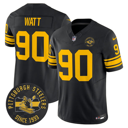 PIT Throwback 1962 Vapor Limited Jersey - Est. 1933 Patch - All Stitched