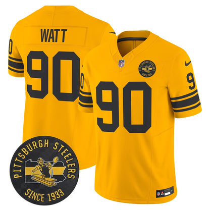 PIT Throwback 1962 Vapor Limited Jersey - Est. 1933 Patch - All Stitched
